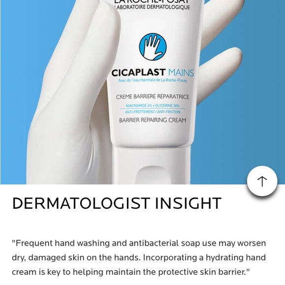 La Roche-Posay NYT Cicaplast hands Instant relief Hydrating fragrance free - Picture 2 of 5